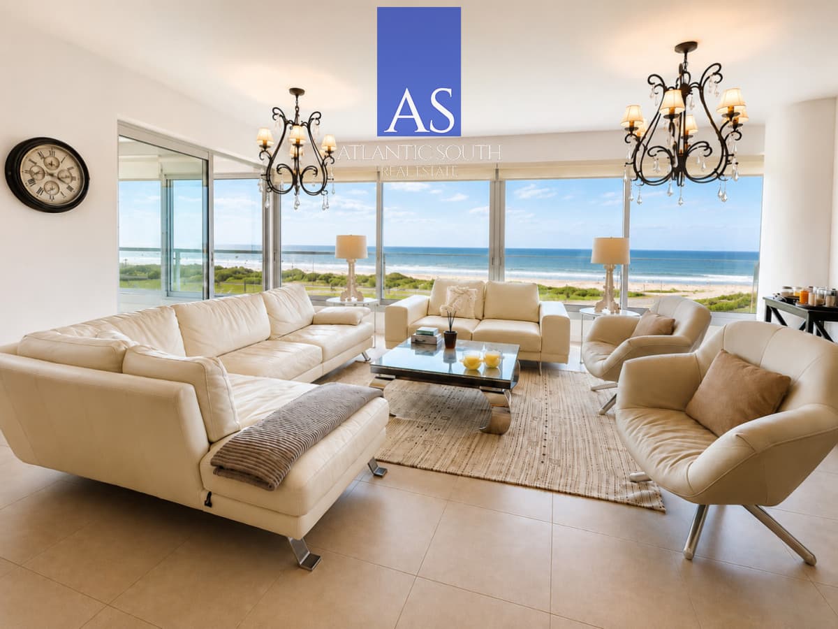 Espectacular apartamento esquinero en Torre Le Parc, Playa Brava, Punta del Este