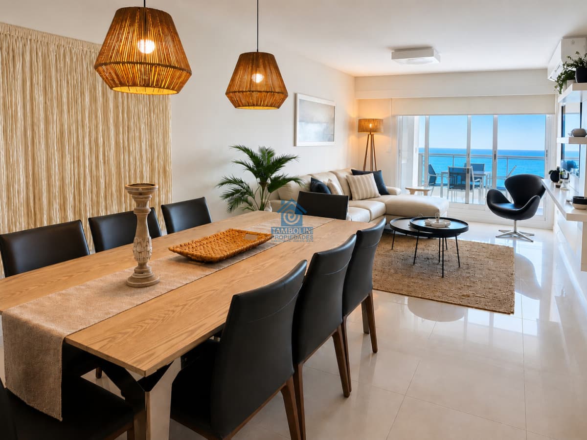 Apartamento ID.1303 - Moderno Apartamento de 3 Dormitorios con Parrillero propio y Dependencia, Playa Brava Punta del Este