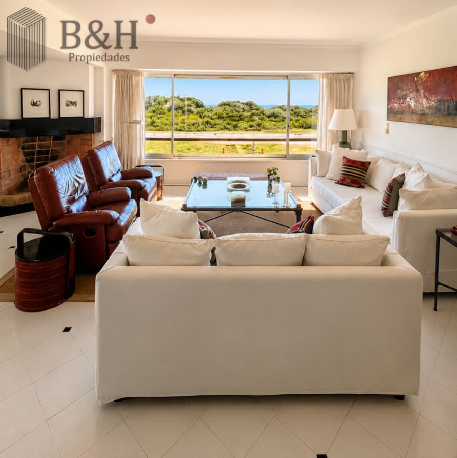 Apartamento en Alquiler, 3 Dormitorios, Primera Línea Playa Brava, Punta del Este