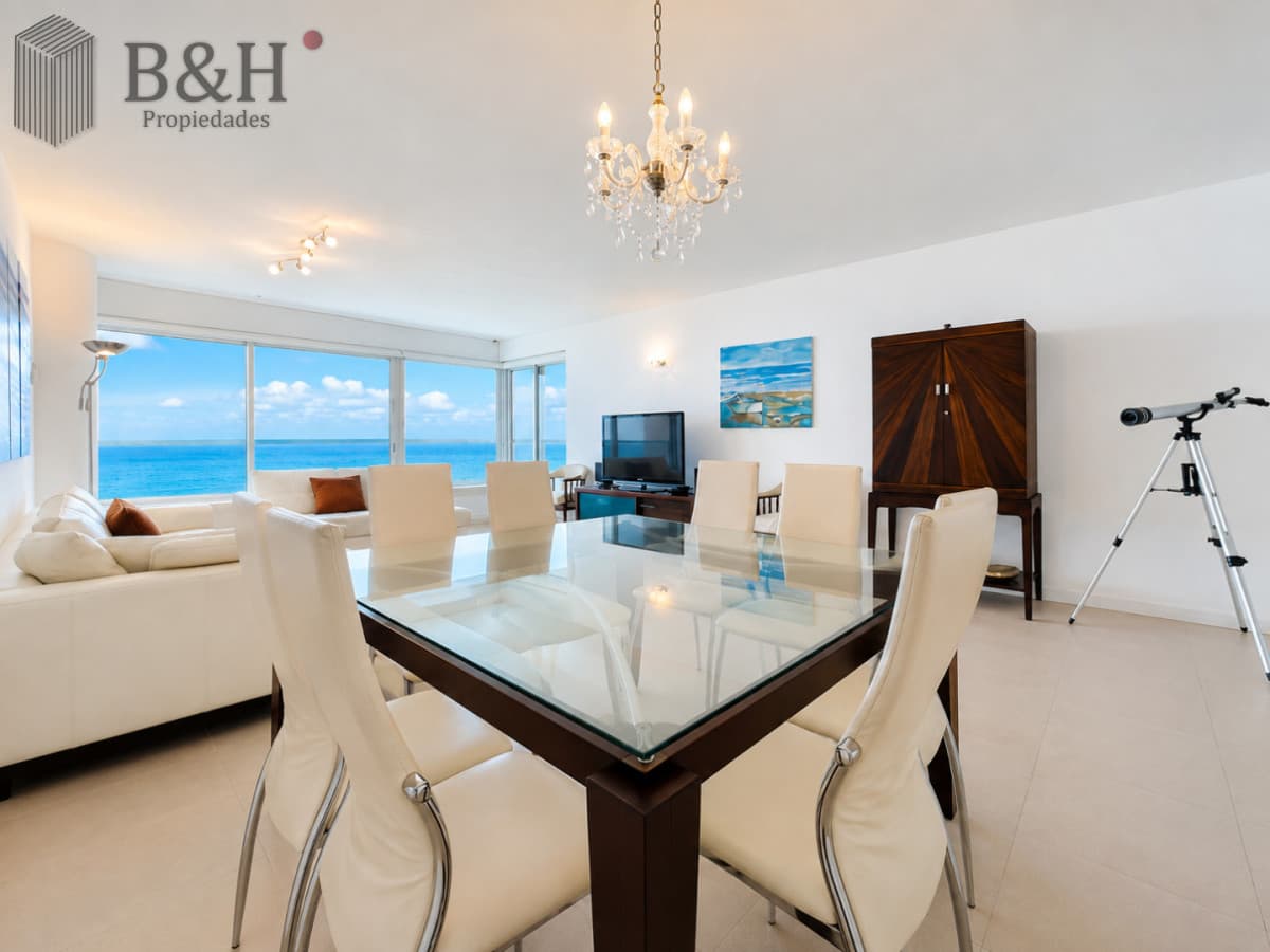 Alquiler temporario de Apartamento de 2 Dormitorios más Dependencia en Torre Le Parc, Playa Brava