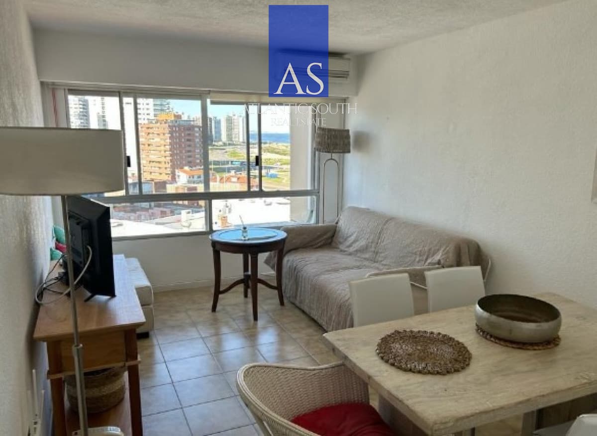 Apartamento 1 dormitorio con vista al mar y garage en Península
