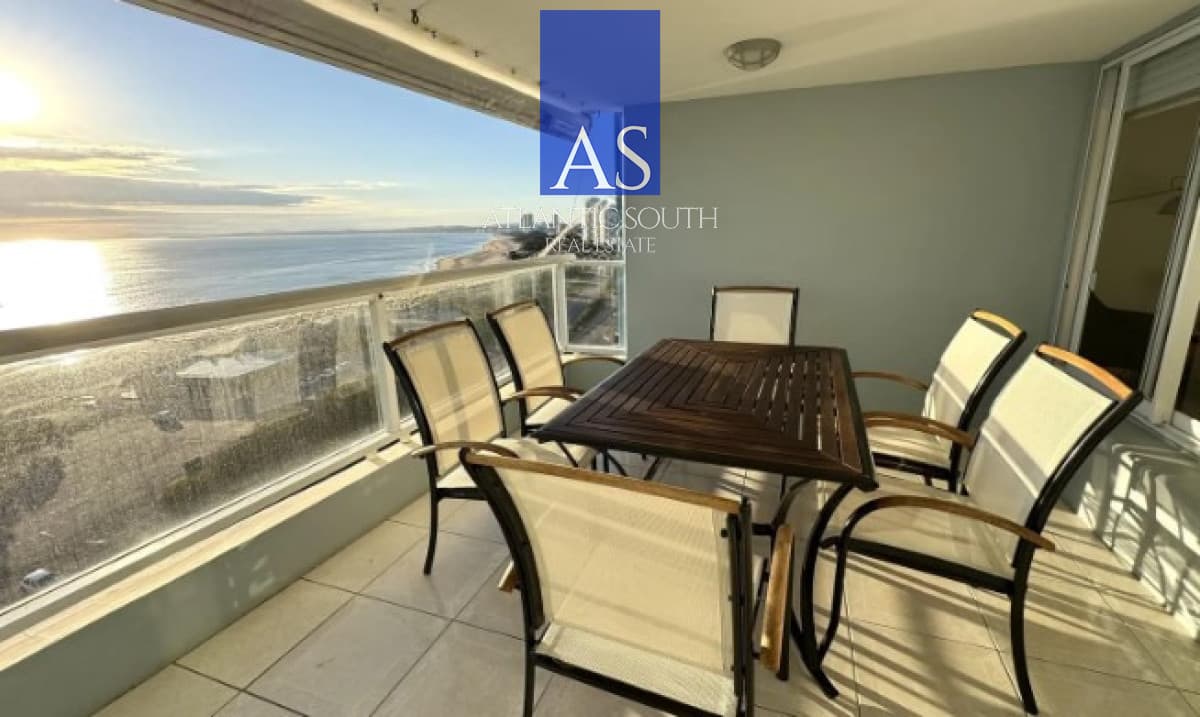 Apartamento 3 dormitorios piso alto frente al mar planta de categorí