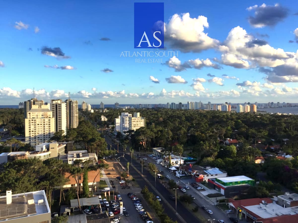 Penthouse 2 dormitorios moderno increíble vista al mar Punta del Este