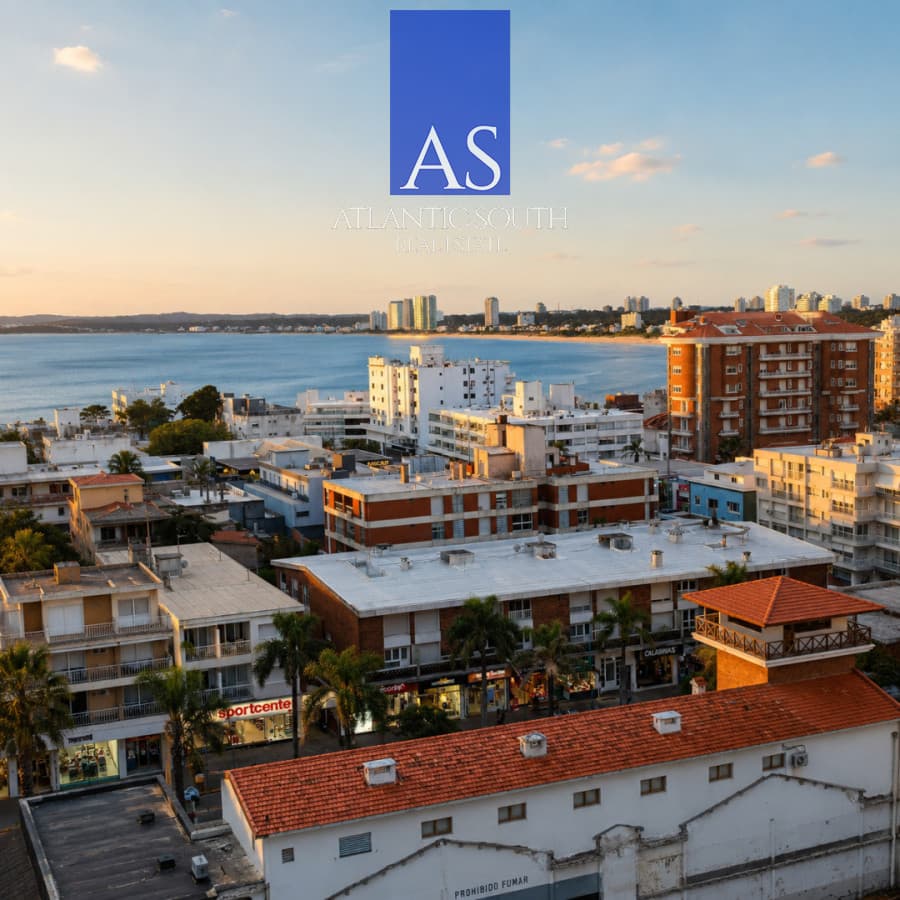 Apartamento 1 dormitorio y garage vista al mar Península Punta del Este