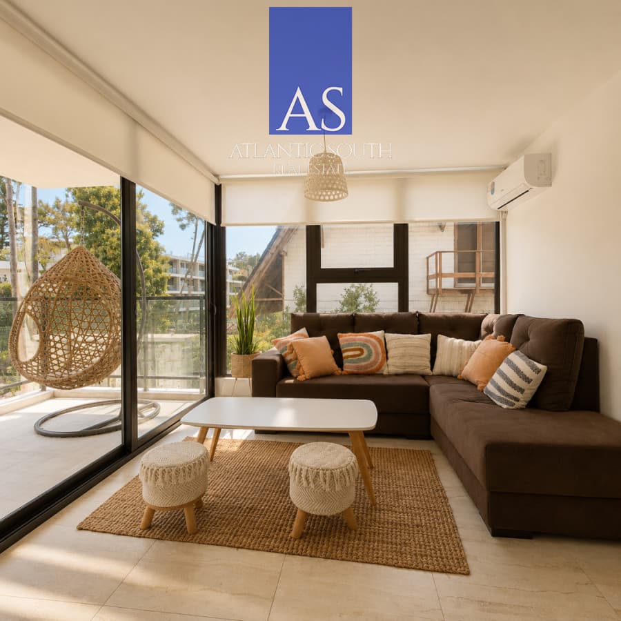 Apartamento moderno 2 dormitorios con parrillero 200mts del mar Playa Mansa