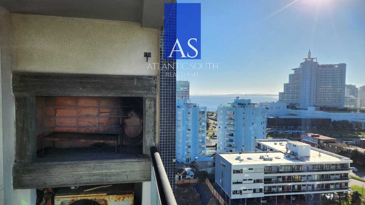Apartamento moderno 2 dormitorios con parrillero espectacular vista y garage