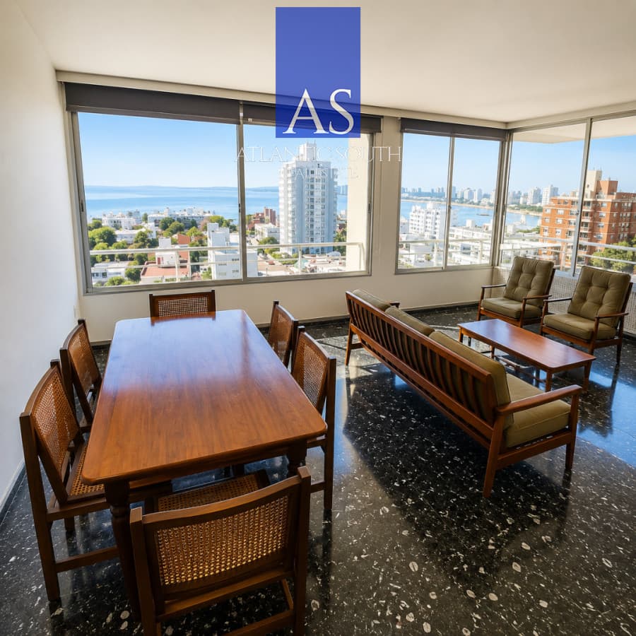 Apartamento con espectacular Vista al Mar sobre Gorlero 2 Dormitorios garage en Península