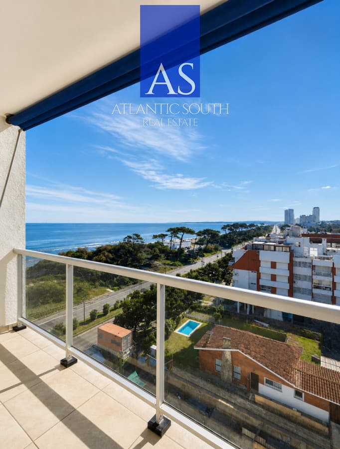 Apartamento de 1 dormitorio con vista al mar y espectaculares atardeceres en Playa Mansa