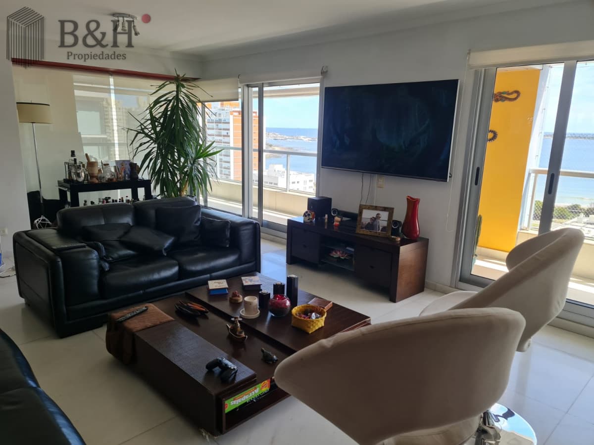 PUNTA DEL ESTE MANSA APTO 3 SUITES BALCON CON PARRILLERO EXCELENTE VISTA Y AMENITIES!