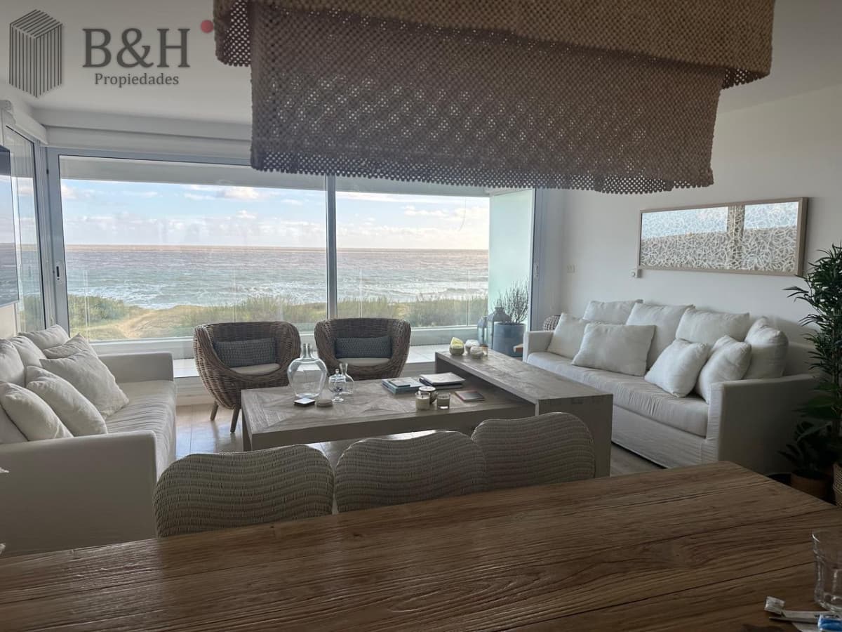 EXCELENTE APARTAMENTO A LA VENTA CON TODA LA VISTA AL MAR PLAYA MANSA 3 DORMITORIOS