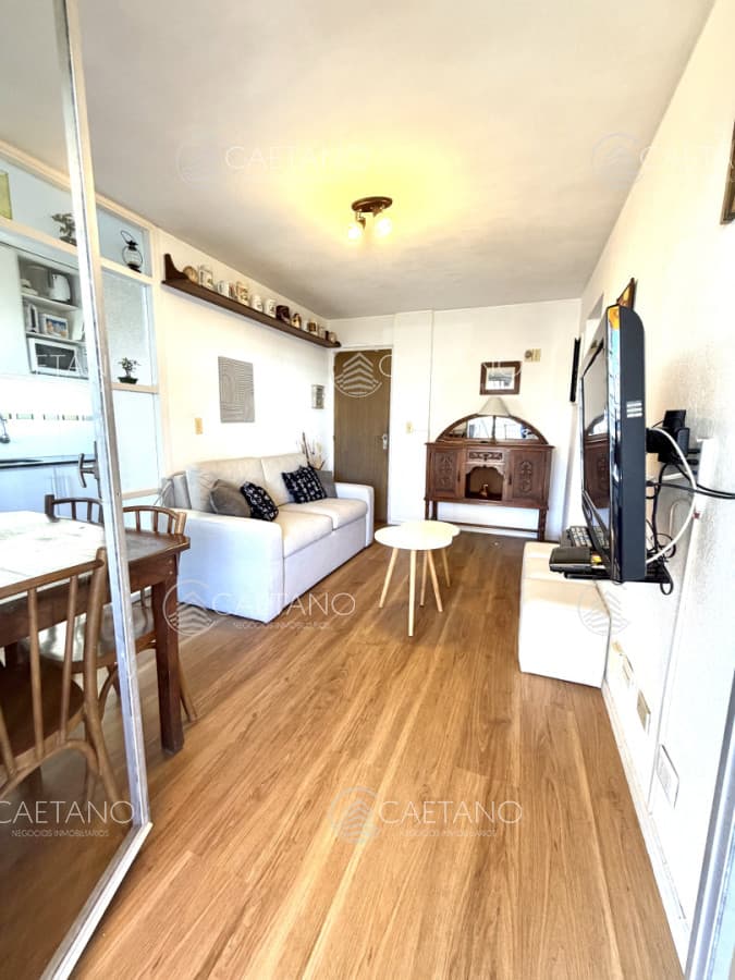 Un dormitorio en venta con gran terraza en Peninsula.