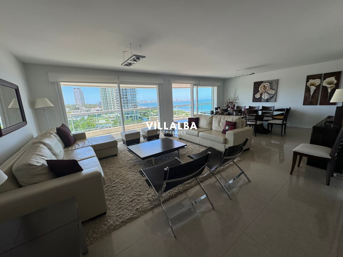 Apartamento en venta 4 dormitorios y serv. Torre Aquarela. 2026