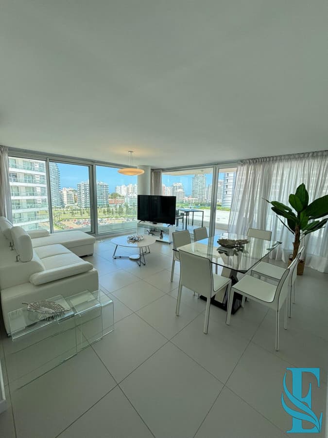 Alquiler Temporal Apartamento 2 Dormitorios Saint Honore Punta del Este, Playa Mansa Pda 4