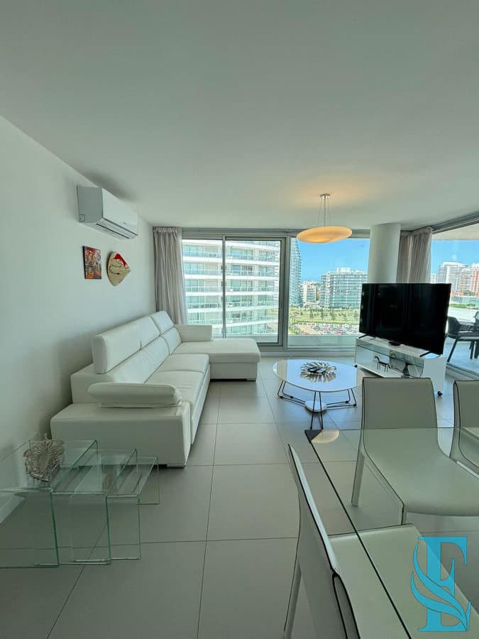 Alquiler Temporal Apartamento 2 Dormitorios Saint Honore Punta del Este, Playa Mansa Pda 4