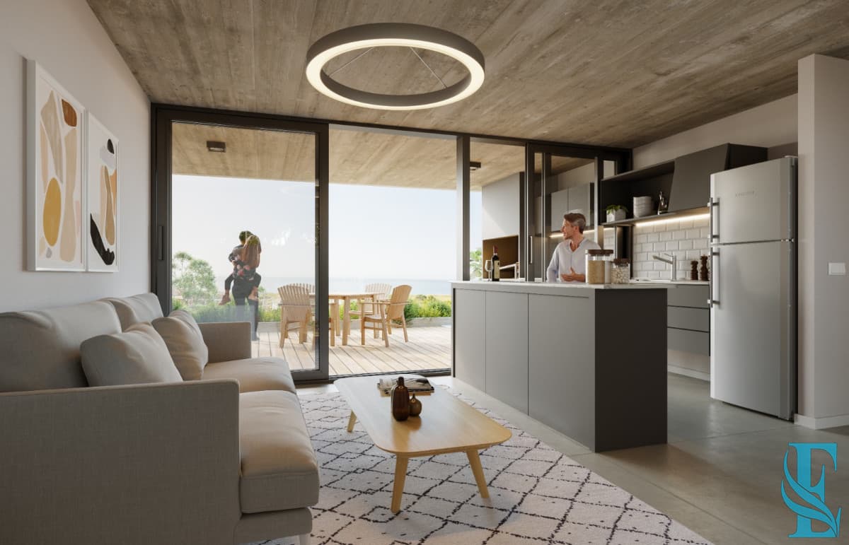 ¡Venta en Pozo! Apartamento Dos Dormitorios Grutas de la Ballena, Punta Ballena