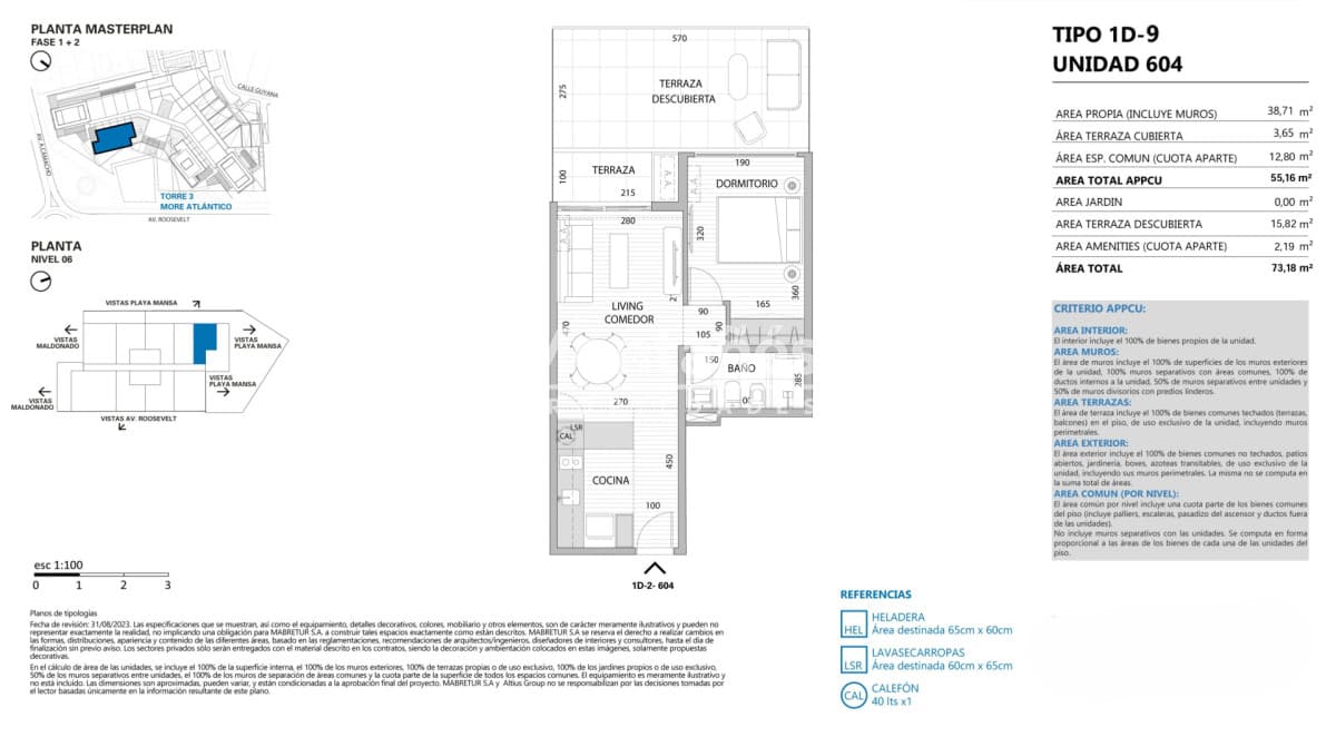 Apartamento ID.10520 - More Atlántico - Torre III | Primeras unidades disponibles - 1 dor.