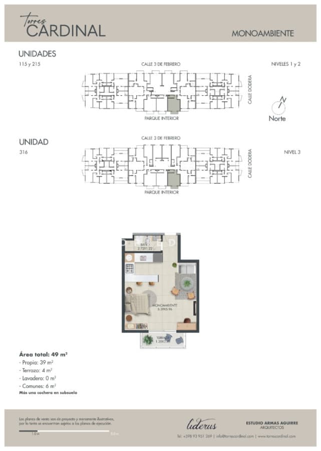 Apartamento ID.10346 - Oportunidad!! Espectacular Monoambiente