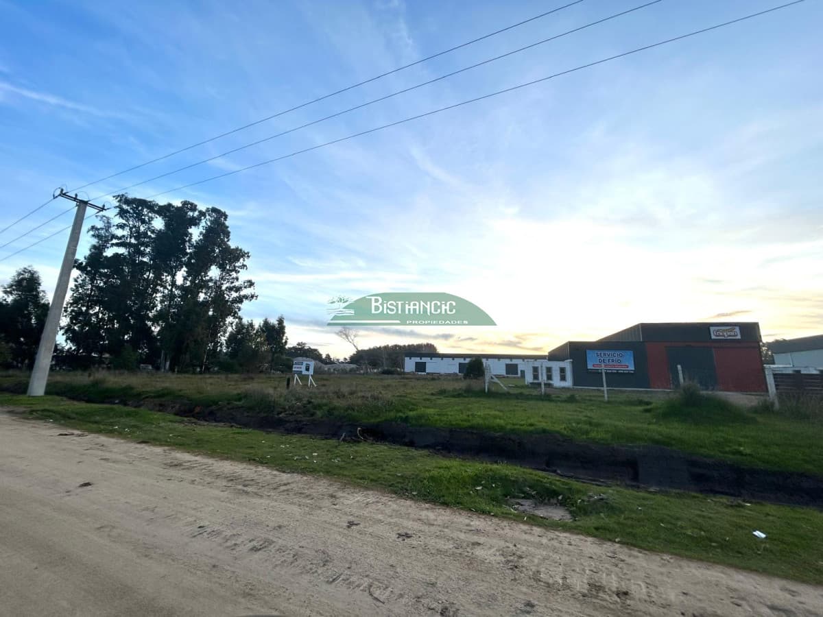 Terreno frente a Ruta 39, de 4370 m2, zona logística, galpones, empresas, etc. Venta US$ 437000.