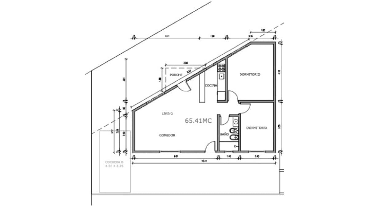 Casa ID.5332 - VENTA CASA 2 DORMITORIOS 1 BAÑO A ESTRENAR 4H SEGUNDA ETAPA APTA PARA BANCO FINANCIADAS
