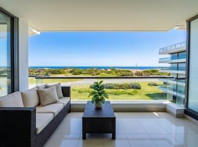 Apartamento 3 dormitorios frente al mar, Rincón del Indio — Venta  -