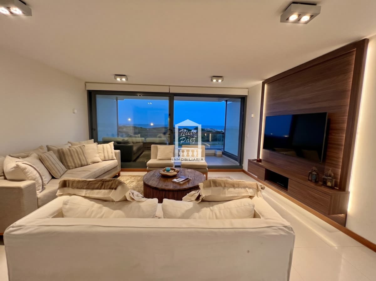 Apartamento 3 dormitorios frente al mar, Rincón del Indio — Venta