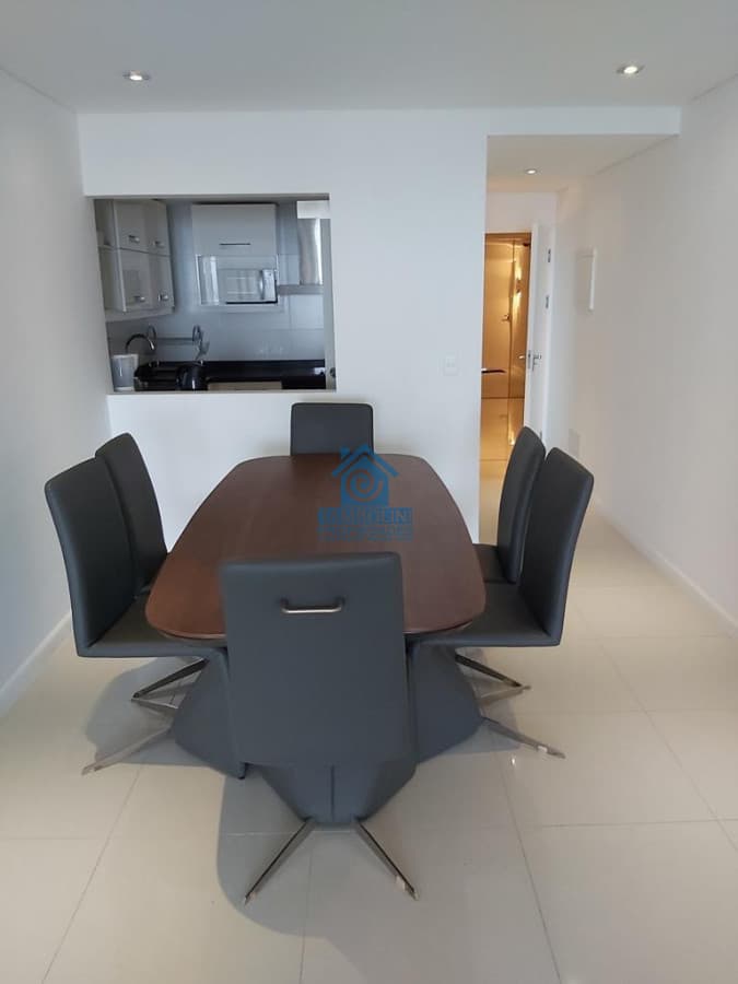 Hermoso departamento en alquile anual frente al mar Mansa  -