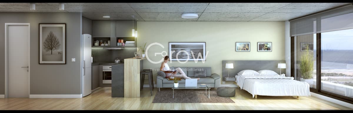 Exclusivo monoambiente a estrenar en Playa Brava