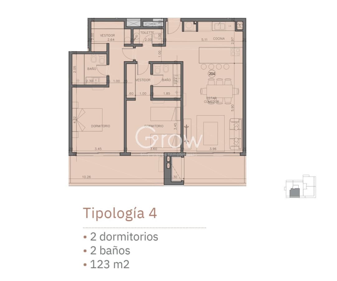 Apartamento de 2 dormitorios en primera línea de Playa Mansa! Estrena 2026