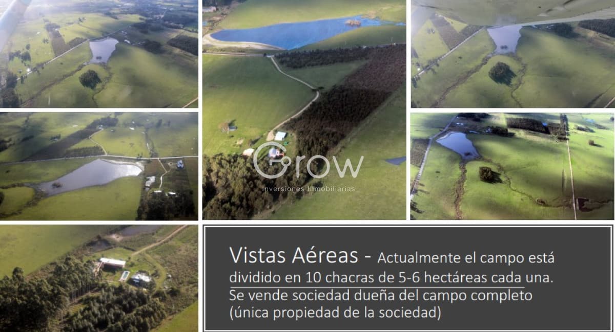 Campo de 53 has en La Barra