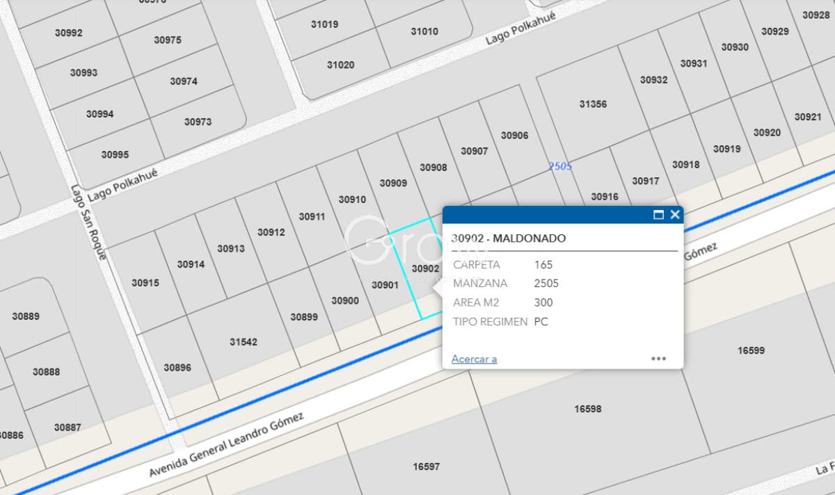 Terreno en Av en Maldonado