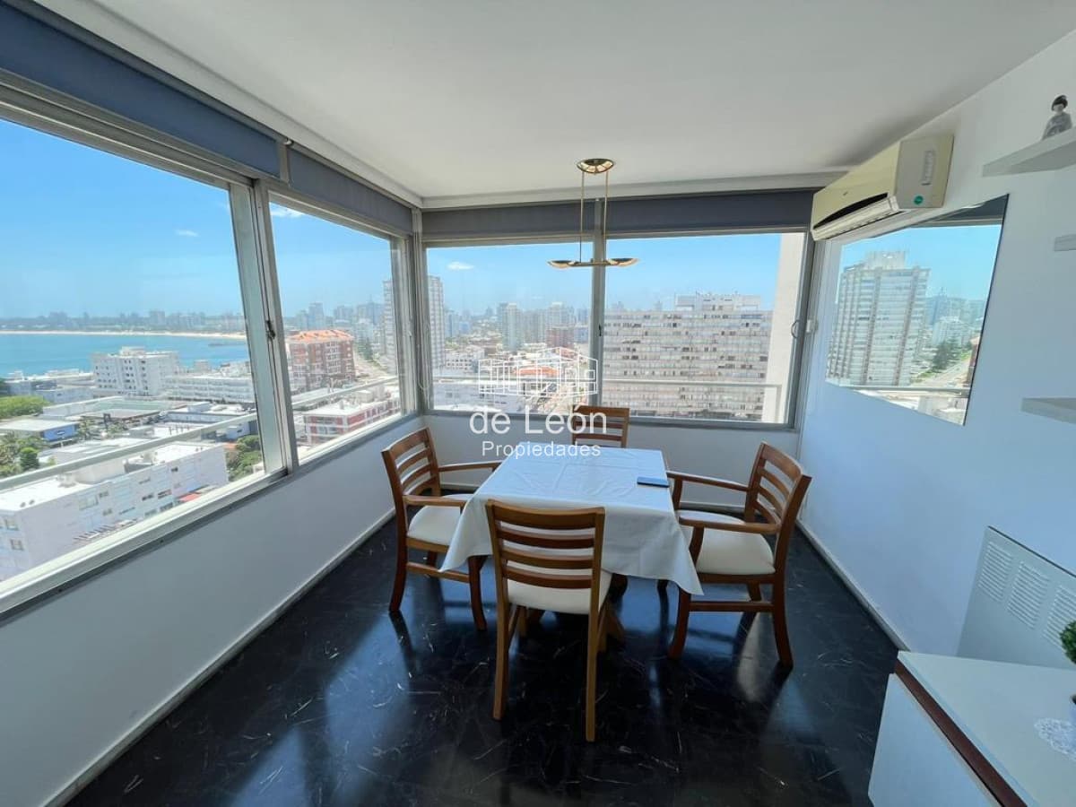 Departamento de 2 dormitorios y 2 baños en alquiler de temporada En Punta del Este