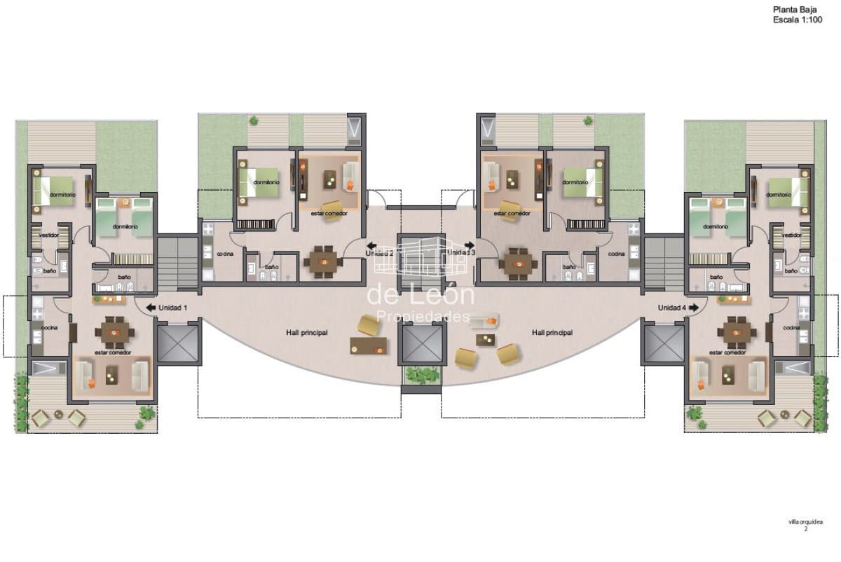 Departamento en venta de 1 dormitorio con jardín propio en Pinares, punta del Este