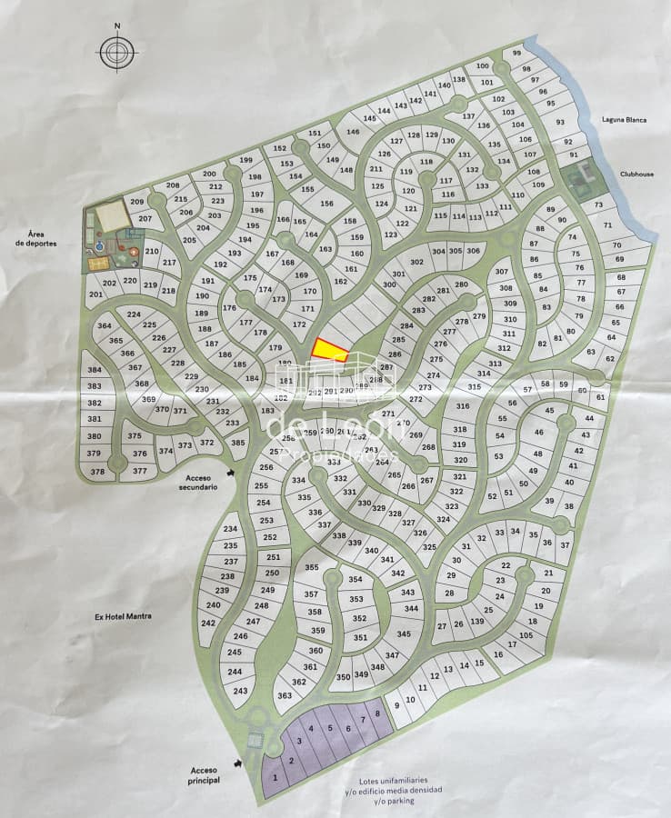 Lote en venta en barrio privado Reserva Montoya