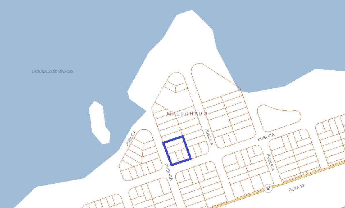 Se venden 2969m2 en San Mónica sobre la laguna