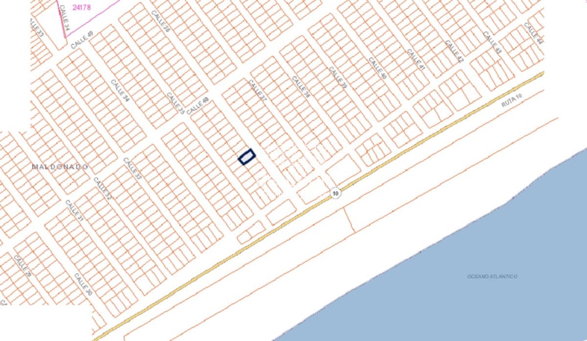 Venta Terreno en Balneario Buenos Aires 450m2