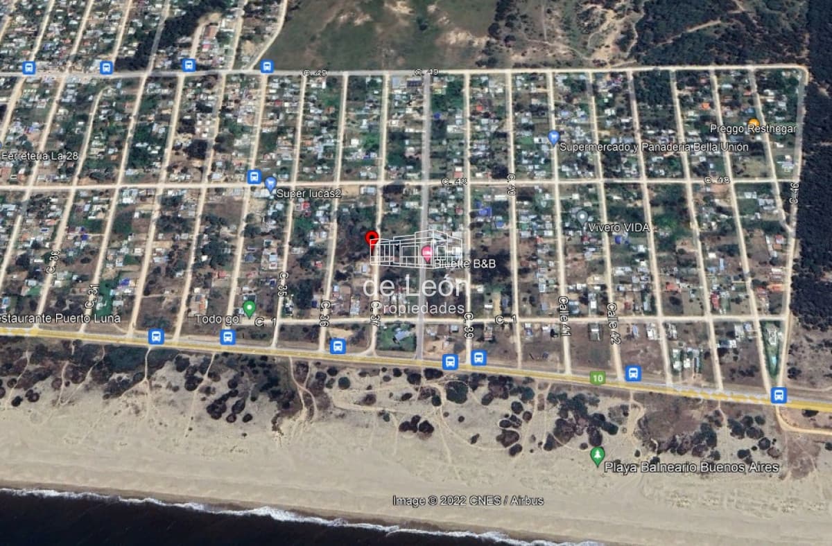 Terreno en venta en Balneario Buenos Aires., 450m2