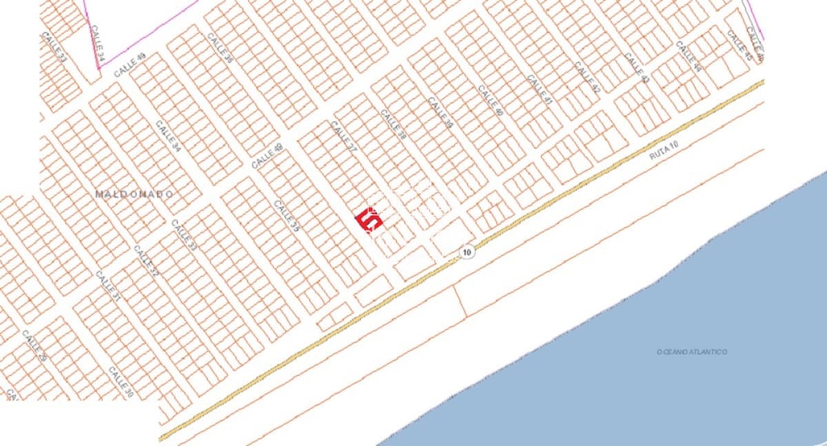 Terreno de 900m2 en Balneario Buenos Aires calle 36