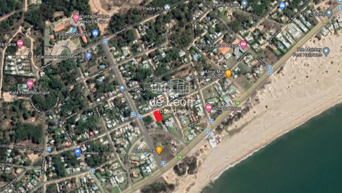 Amplio lote en Montoya, La Barra cercano al mar