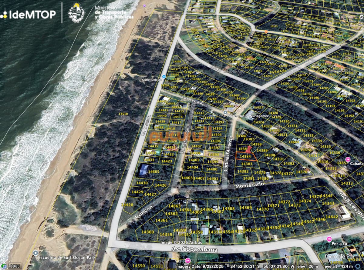 Terreno en Venta en Ocean Park a 2 cuadras del mar