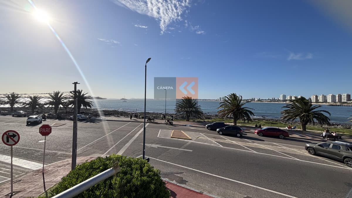 Apartamento con vista directa a la mansa