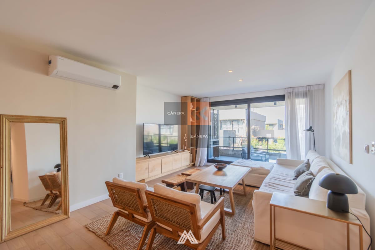Apartamento de 2 dormitorios con terraza + parrillero en barrio Zen