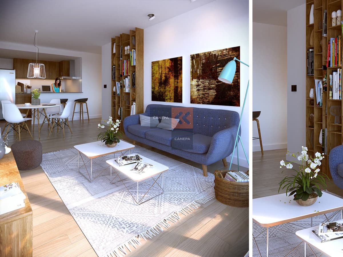 Se vende apartamento en Tres Cruces. Edificio Ventura Tres Cruces II