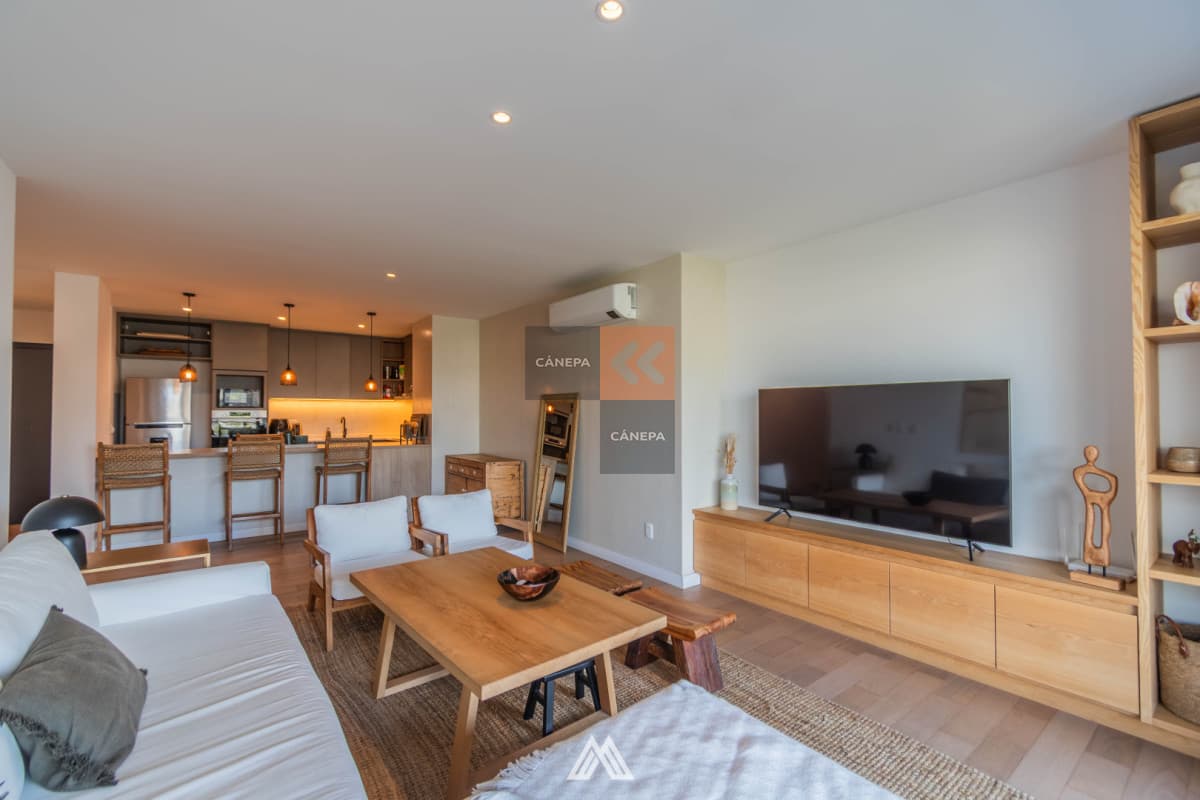 Apartamento de 2 dormitorios con terraza + parrillero en barrio Zen