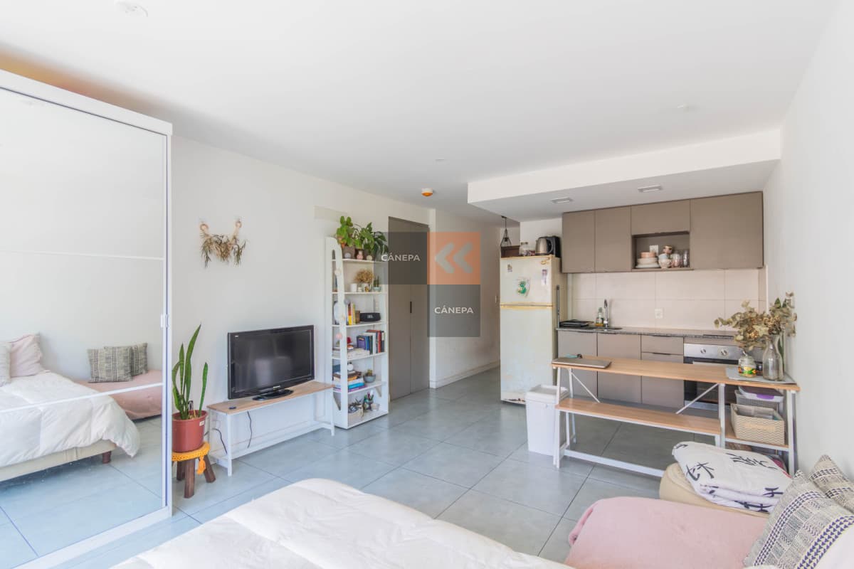 Venta con renta monoambiente en Buceo