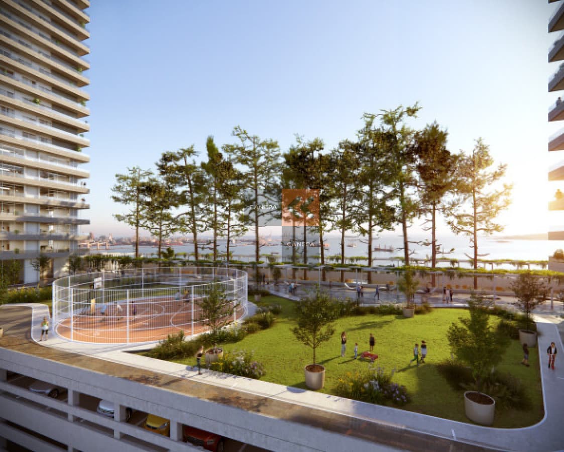 Venta apartamento de 1 dormitorio frente a la rambla