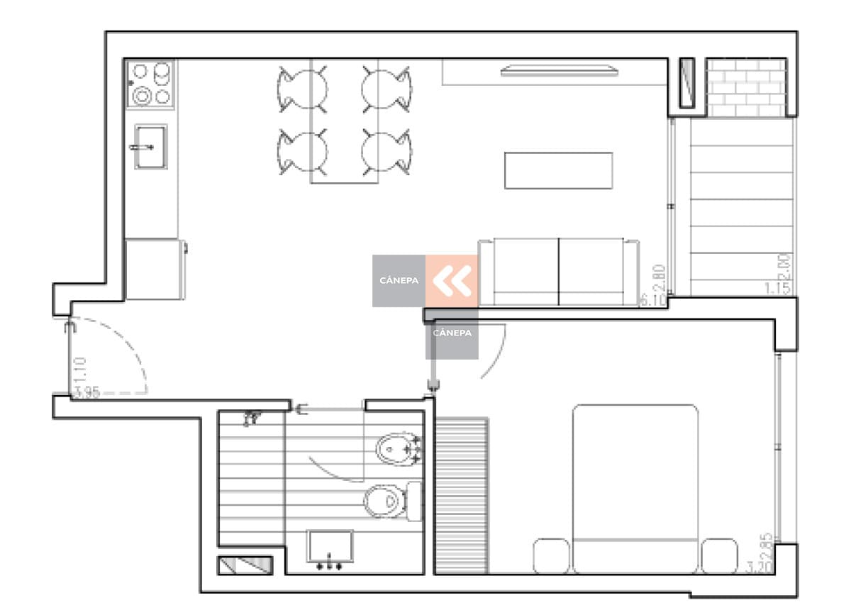 Apartamento ideal para inversión en Parque Rodó