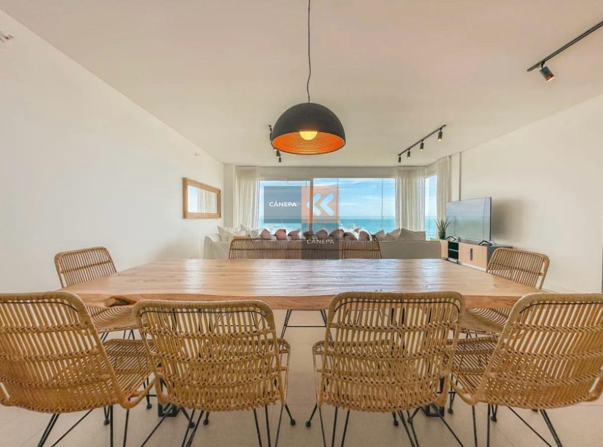 Departamento frente al mar en venta