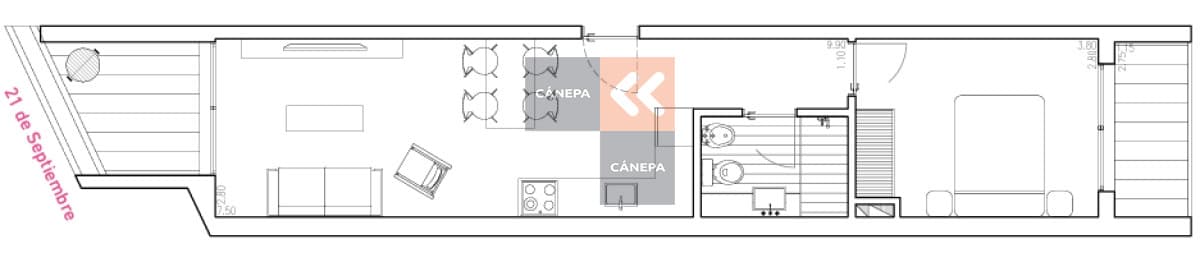 Apartamento ideal para inversión en Parque Rodó
