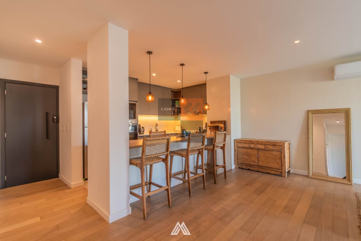 Apartamento de 2 dormitorios con terraza + parrillero en barrio Zen