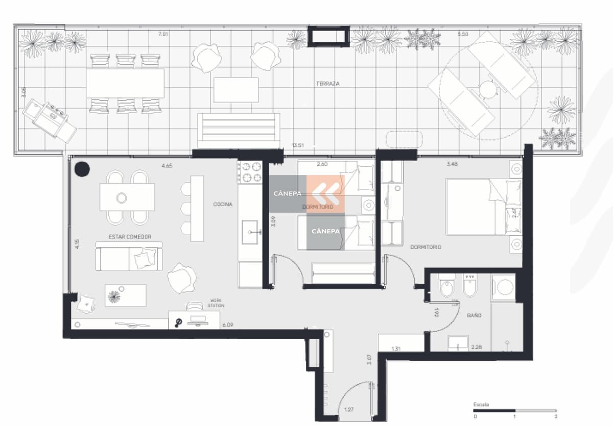 Apartamento ideal para inversión en Centro de Montevideo